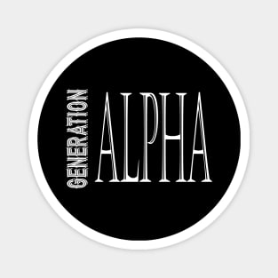 Generation Alpha Gen Alpha Magnet